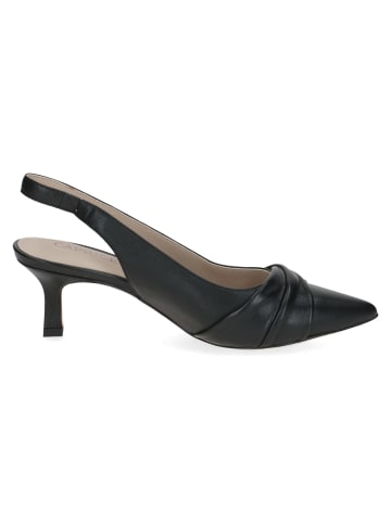 Caprice Slingpumps in Schwarz