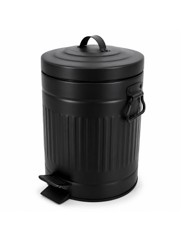 relaxdays Kosmetikeimer in Schwarz - 5 Liter