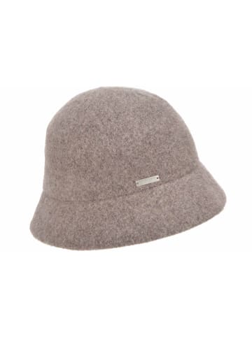 Stoffhut in beige
