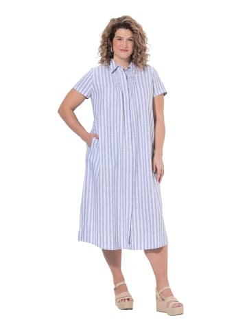 Ulla Popken Midikleid in denimblau