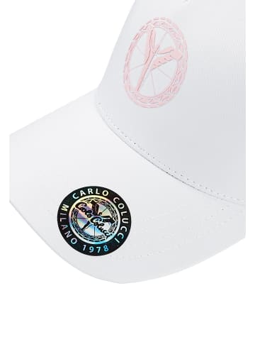 Carlo Colucci Baseball Cap DaCampo in Weiß