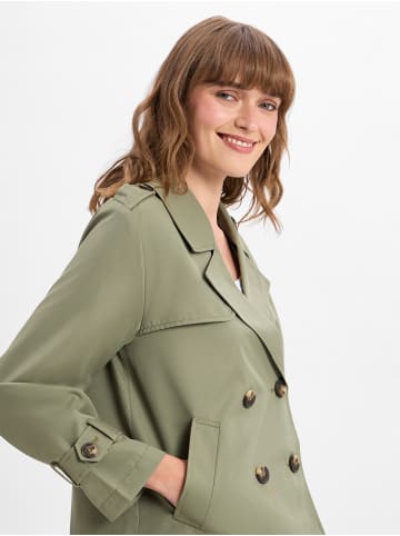 Zero  Trenchjacke in khaki