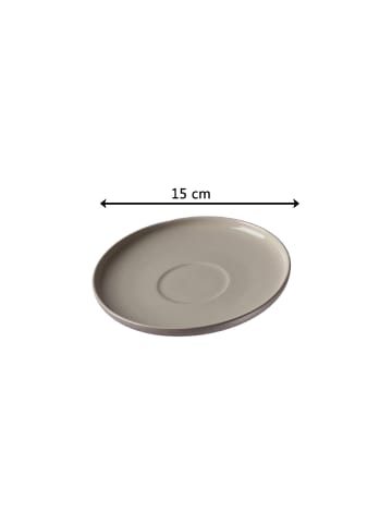 Ritzenhoff & Breker Kaffeetasse mit Untertasse Jasper 240 ml in Taupe