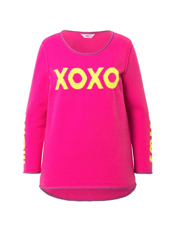 Angel of Style Pullover in neon berry