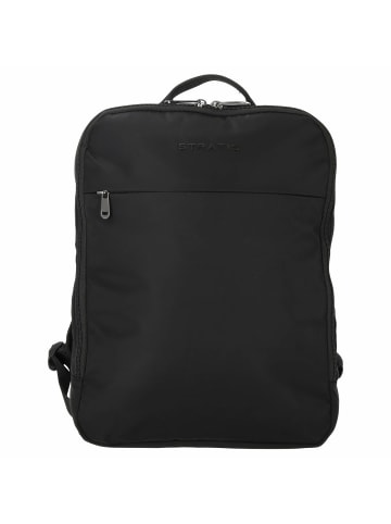 Stratic Pure - Businessrucksack mit Laptopfach 14" 40 cm RFID in schwarz