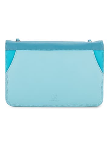 MYWALIT Travel Clutch Geldbörse Leder 19 cm in  sardinia