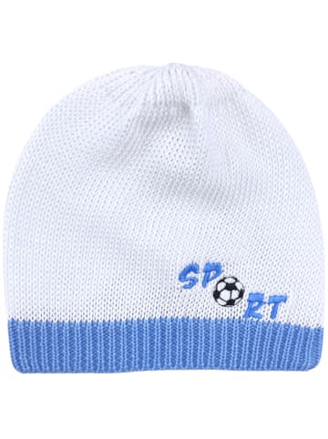 Aliap Babymütze Fußball in weiss