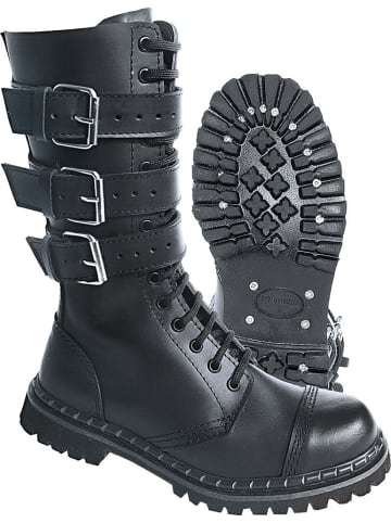 Brandit Stiefel "Phantom Buckle Boots" in Schwarz