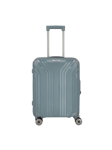 travelite Elvaa 4 Rollen Kabinentrolley 55 cm in blaugrau