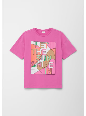 s.Oliver T-Shirt kurzarm in Pink