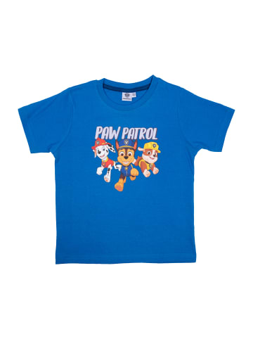 United Labels Paw Patrol Schlafanzug Pyjama Set Kurzarm in blau