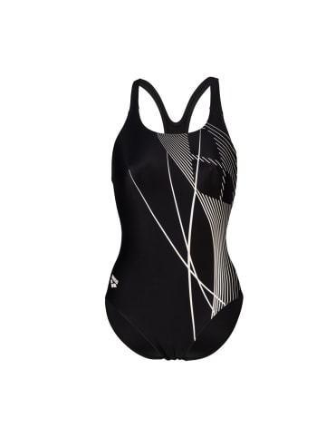 Arena Branch Badeanzug MaxFit ECO in Grau