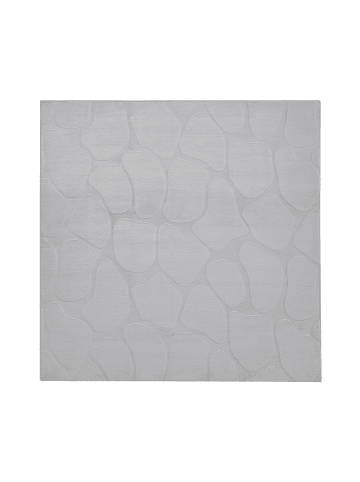 Beliani Kurzflor KAWI in Grau - (W) 160 x (L) 160 cm