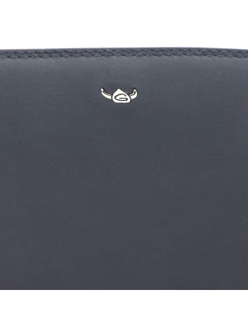 Golden Head Polo Geldbörse RFID Schutz Leder 12.5 cm marineblau