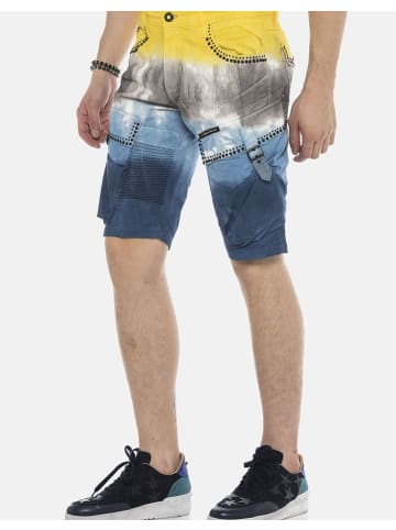 Cipo & Baxx Bermuda & Short in YELLOW-BLUE