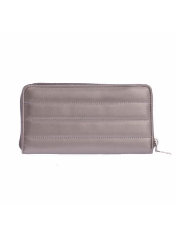 Fun&Basics Geldbörse Francesca (B)20 x (H)10 x (T)2,5 cm in Grau