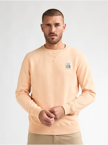 Petrol Industries Rundhals-Pullover Velocidad in Orange