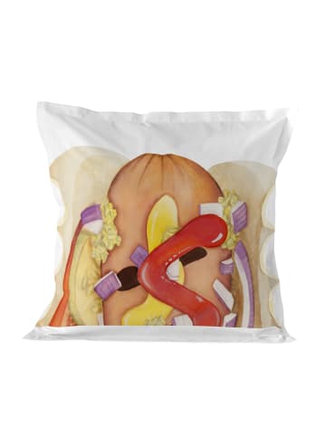 Happy Friday Hotdog Kissenbezug