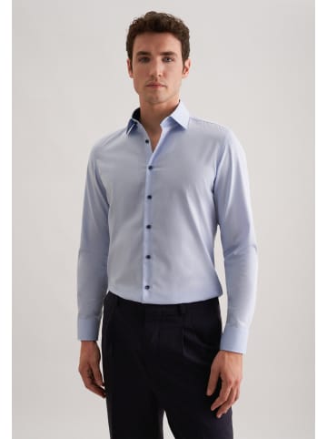 Seidensticker Business Hemd Shaped in Hellblau