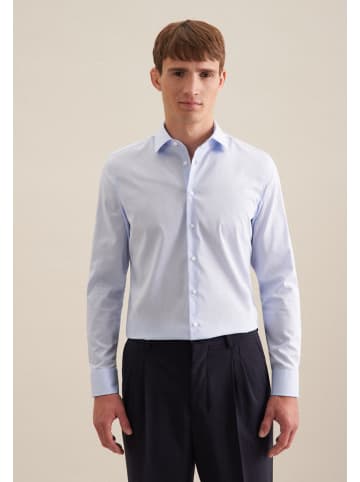 Seidensticker Business Hemd Slim in Hellblau
