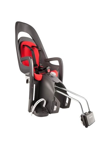 Hamax Hamax Caress Fahrradkindersitz mit Rahmenbefestigung- Farbe: Grey / Red