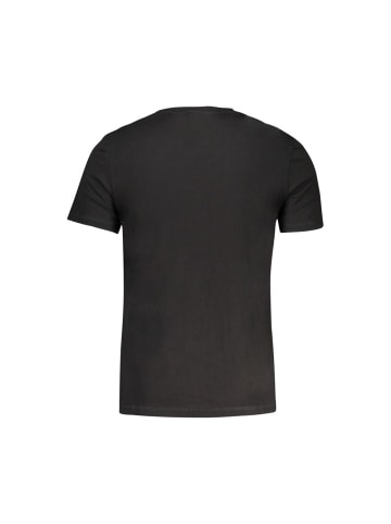 Guess Jeans Schwarzes Baumwoll-T-Shirt