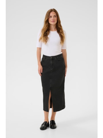 Kaffe Rock KAcarly Regular fit in Black Washed Denim