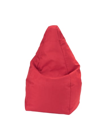 Linke Licardo Großer Sitzsack 110 cm hoch in rot