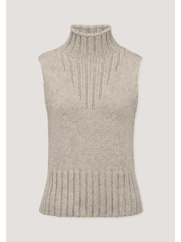 Hessnatur Hessnatur Strick Pullover aus Wolle und Bio-Baumwolle in perlmutt