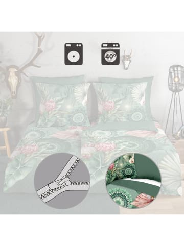 Hip Flanell Wendebettwäsche in bunt