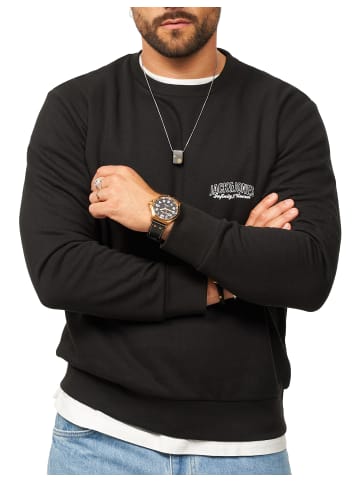 Jack & Jones INFINITY SWEAT CREW NECK - in Black
