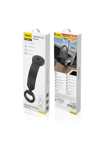 COFI 1453 Dudao F21 MagSafe Autohalterung – Schwarz in Schwarz