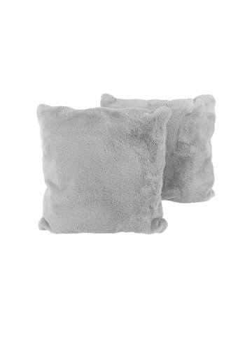 Kayoom Dekokissen Aimee 525 2er Set in grau - blau