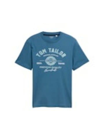 Tom Tailor Rundhals T-Shirt für Damen in blau