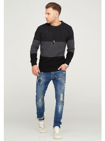 behype Pullover DAVAY in Schwarz