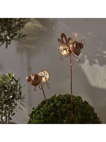 STAR Trading LED Solar-Dekoleuchten ,Oxida, Bienen, Dämmerungssensor, 2er Set, ros