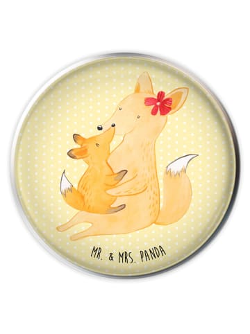 Mr. & Mrs. Panda waschbeckenstöpsel Fuchs Mama ohne Spruch in Gelb Pastell