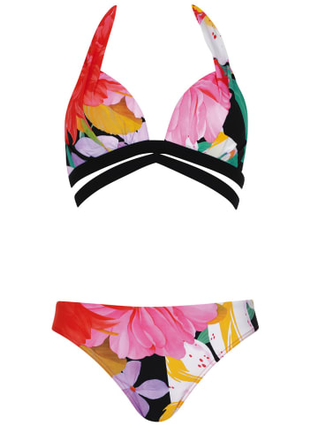 SUNFLAIR Bikini in schwarz/bunt