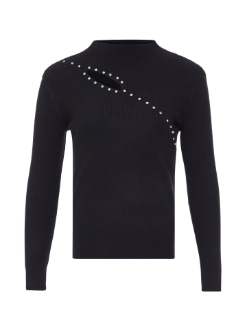 bling bling by leo Strickpullover in Schwarz