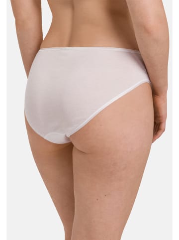 Hanro Midi Slip Cotton Seamless in Weiß
