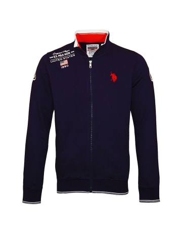 U.S. Polo Assn. Jacke 'Zip and Batch' in dunkelblau