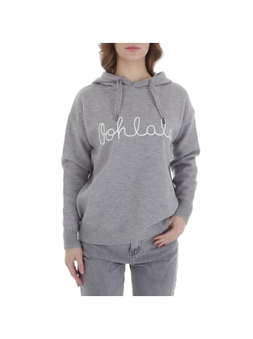 Ital-Design Pullover in Grau