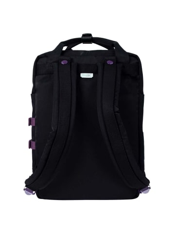 Doughnut Macaroon Happy Camper 16 - Rucksack 38 cm (black) in schwarz