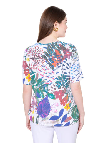 Ulla Popken Shirt in schneeweiß