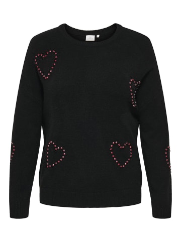 ONLY Carmakoma Strickpullover in Black