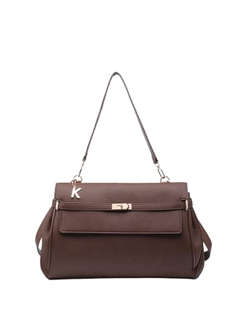 KASSANDRA Handtasche in BROWN