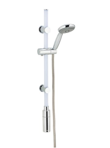 Wenko LED-Duschstange, warmweiß in Weiß, (L) 74 cm