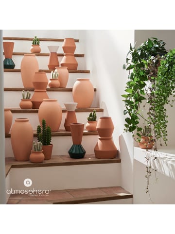 Atmosphera Créateur d'intérieur Blumenvase in orange