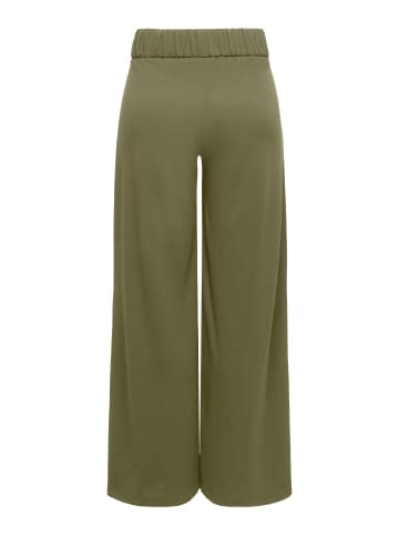 JDY Hose mit weitem Beinschnitt in Burnt Olive