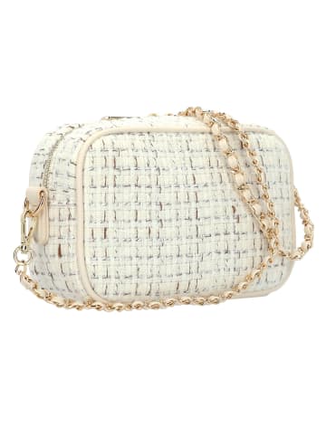 Valentino Tweed Umhängetasche 20 cm in off wh-multi